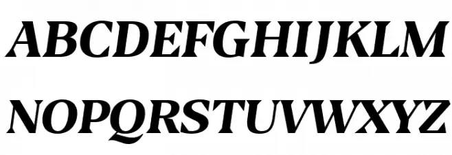 Blaak Bold PERSONAL USE Italic Fonte MAIÚSCULAS