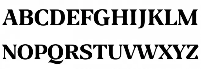 Blaak Bold PERSONAL USE Schriftart Groß