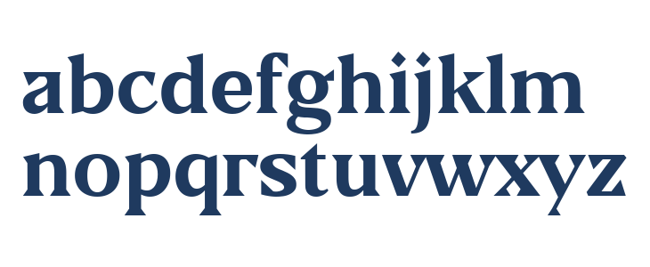 Blaak Bold PERSONAL USE Lowercase