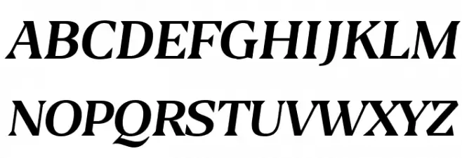 Blaak Regular PERSONAL USE Italic 字体 大写
