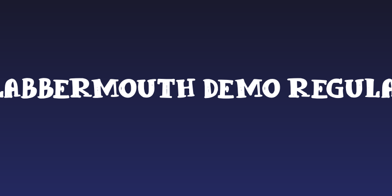 Blabbermouth DEMO Regular Social Header