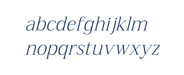 Blacindy DEMO VERSION Italic Lowercase