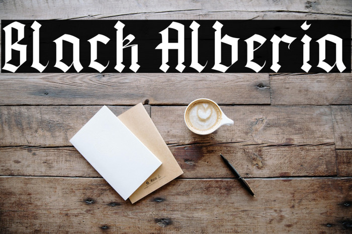 Black Alberia Example 2