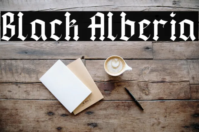 Black Alberia Example 2