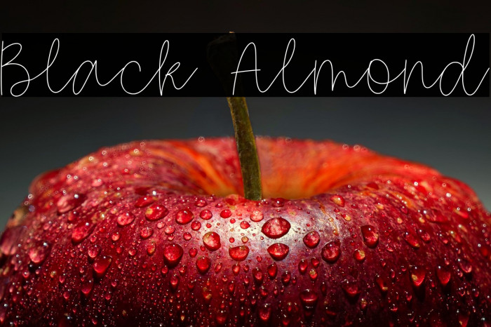 Black Almond Example 1