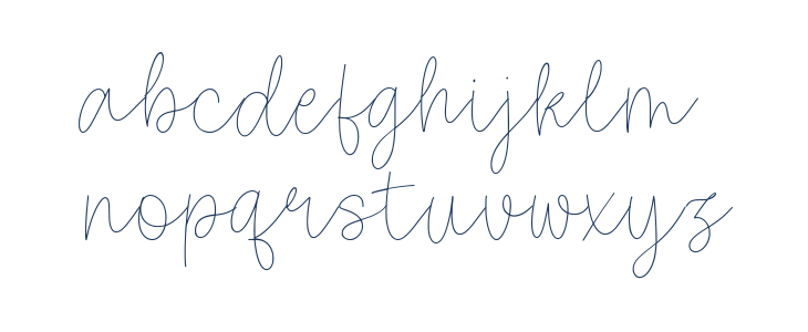 Black Almond Lowercase