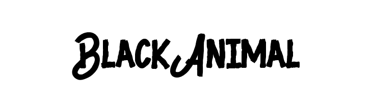 Black Animal  免费字体下载