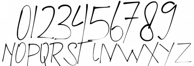 Black Article Шрифта ДРУГИЕ символов