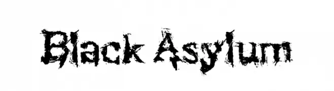 Black Asylum  Fuentes Gratis Descargar