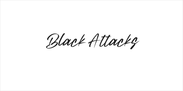 Black Attacks Logo