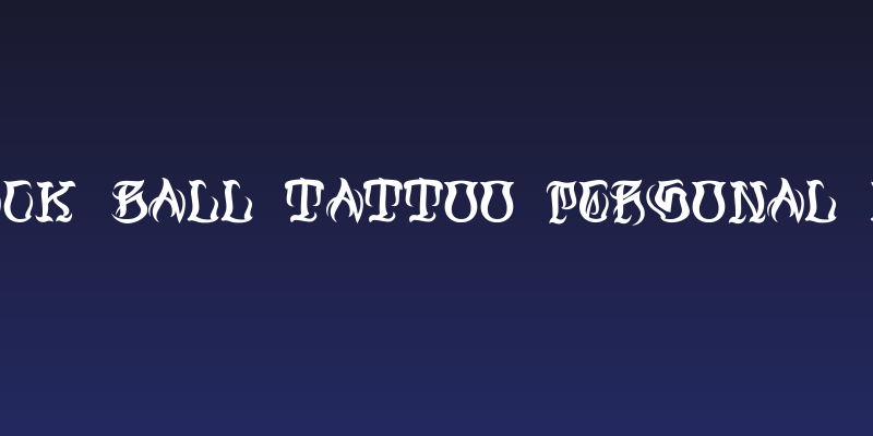 Black Ball Tattoo Personal Use Social Header
