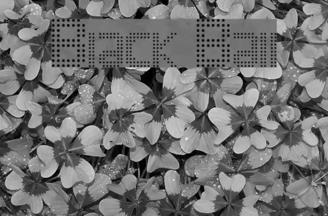 Black Ball Font examples