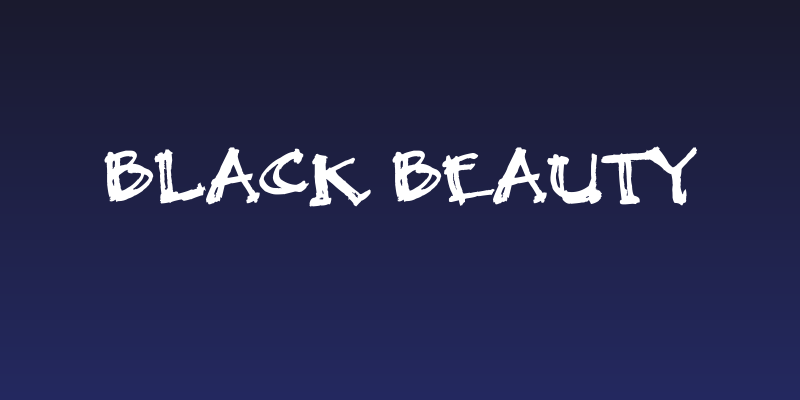 Black Beauty Social Header