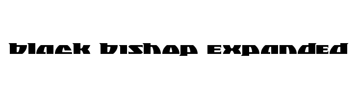 Black Bishop Expanded  baixar fontes gratis