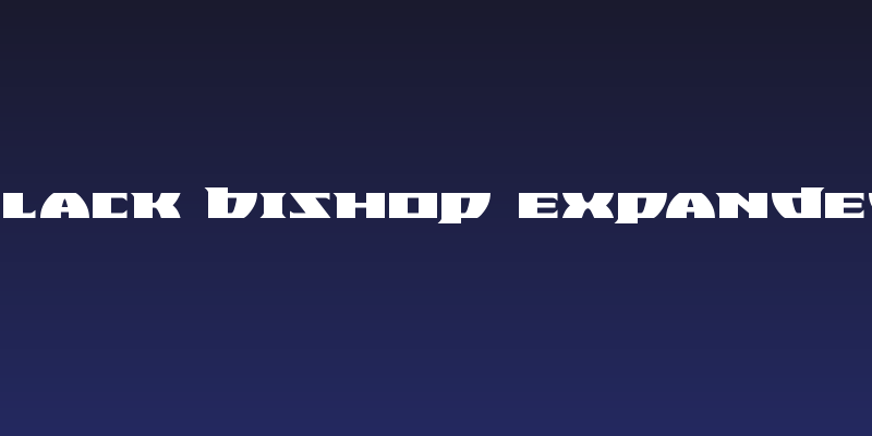 Black Bishop Expanded Social Header