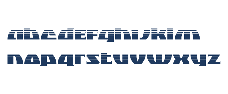 Black Bishop Halftone Lowercase