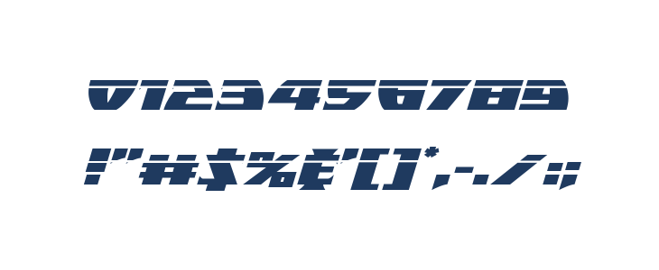 Black Bishop Laser Italic Other Characters