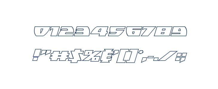 Black Bishop Outline Italic Other Characters