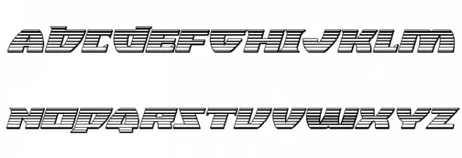 Black Bishop Platinum Italic フォント 大文字