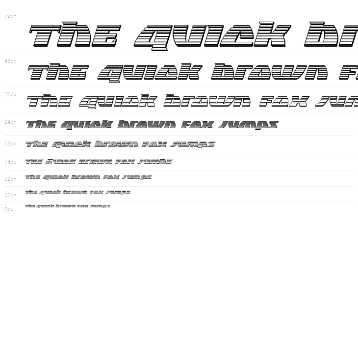 Black Bishop Platinum Italic Waterfall