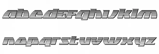 Black Bishop Platinum Italic Fuentes MINÚSCULAS