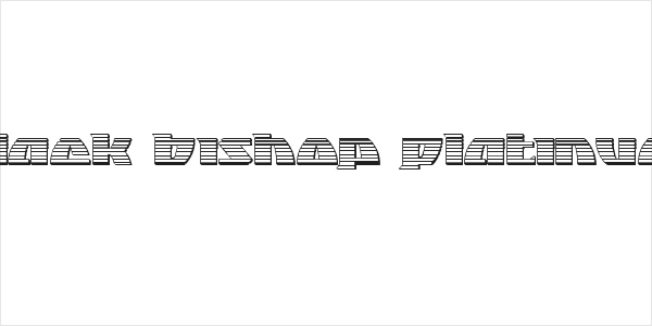 Black Bishop Platinum Logo