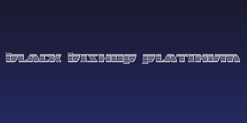 Black Bishop Platinum Social Header