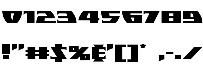 Black Bishop Font OTHER CHARS
