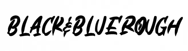Black & Blue Rough  تنزيل الخطوط