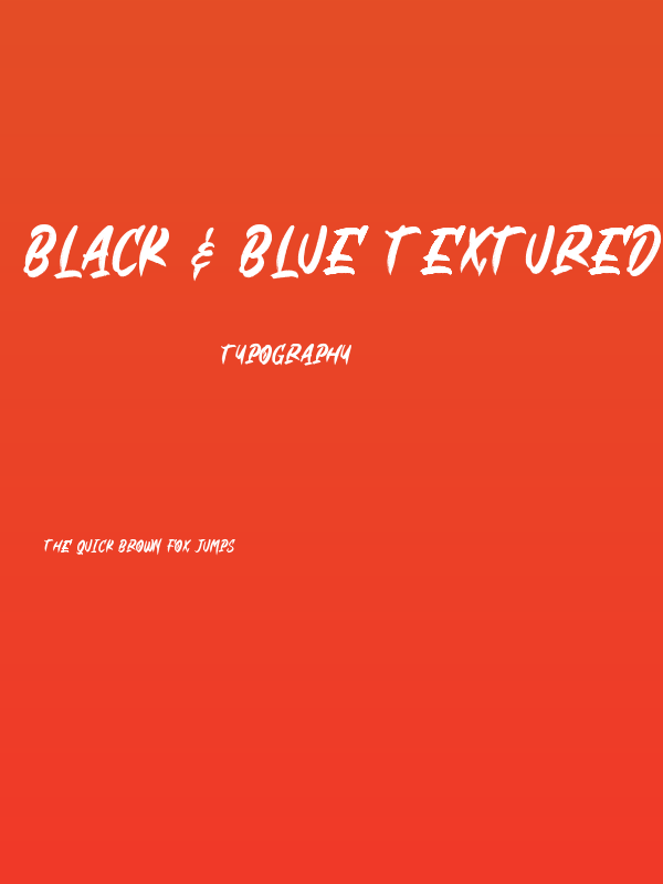 Black & Blue Textured Poster