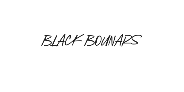 Black Bounars Logo