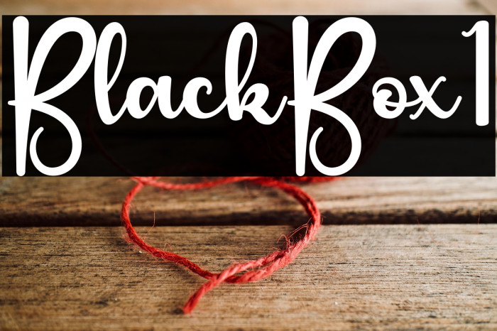 Black Box1 Example 1