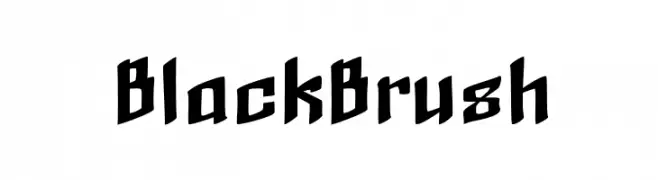 Black Brush 