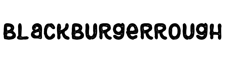Black Burger Rough  नि: शुल्क फ़ॉन्ट्स डाउनलोड
