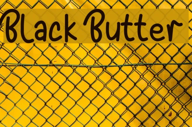 Black Butter Example 3