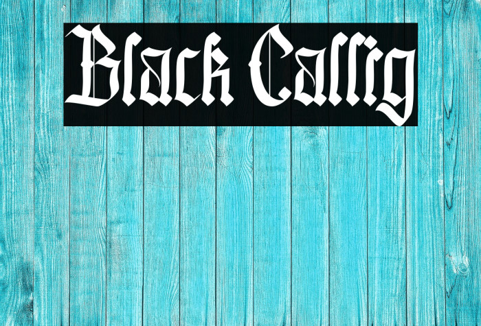 Black Callig Example 2