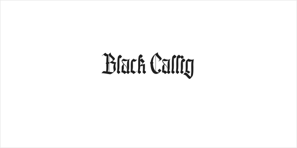 Black Callig Logo