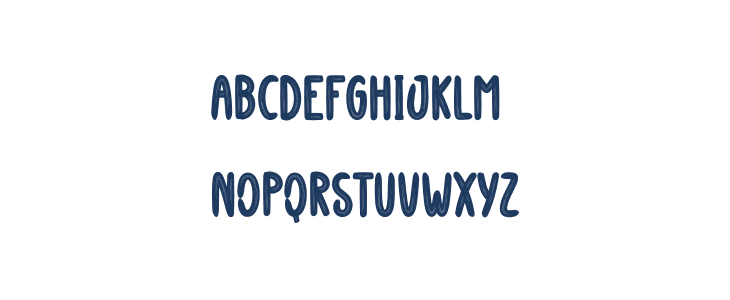 Black Canvas Uppercase