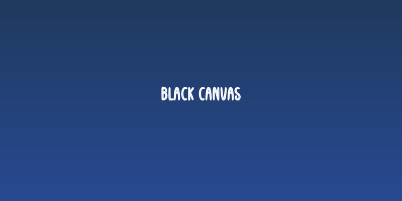 Black Canvas Social Header