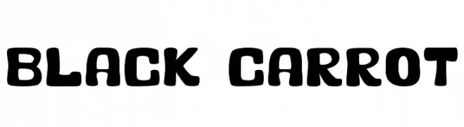 Black Carrot  les polices de caractères gratuit tlcharger