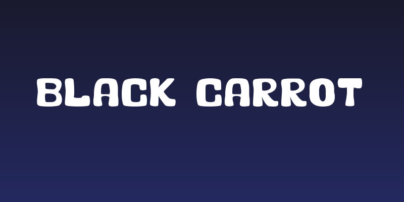 Black Carrot Social Header