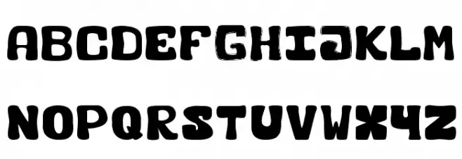 Black Carrot Caratteri MINUSCOLO