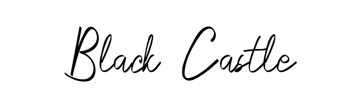 Black Castle  Free Fonts Download