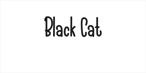 Black Cat Logo