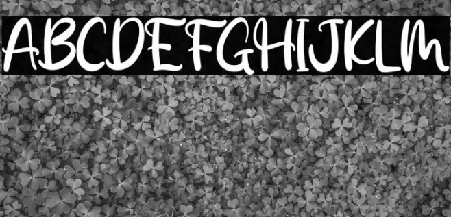 Black Cats Font examples