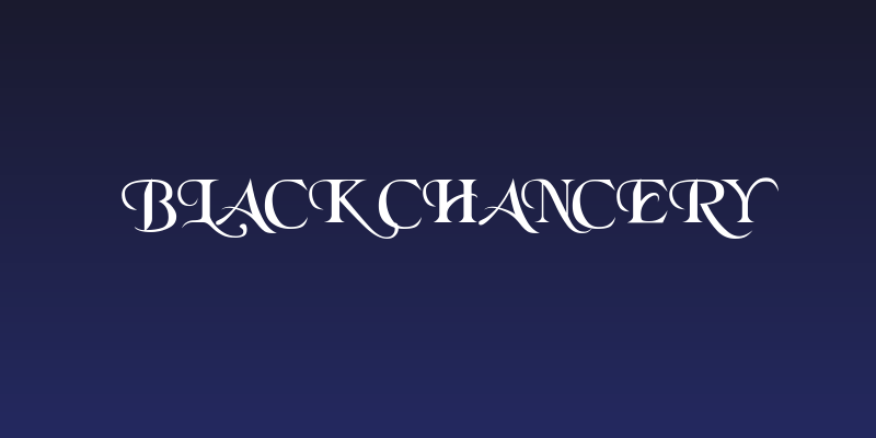 Black Chancery Social Header