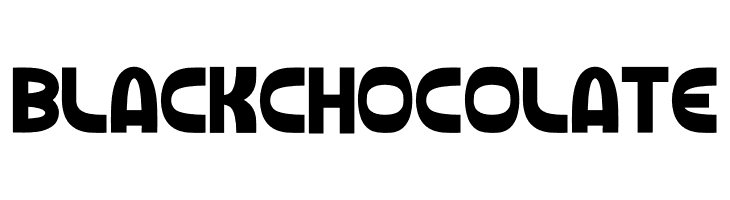 Black Chocolate Font - FFonts.net