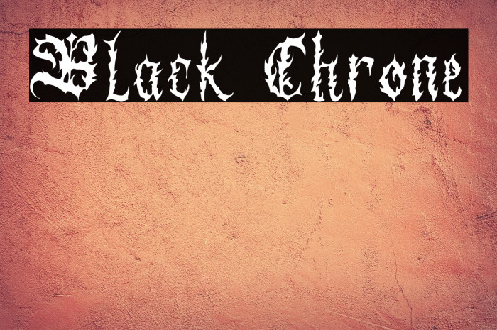 Black Chrone Example 2