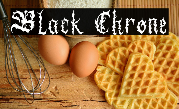 Black Chrone Example 3