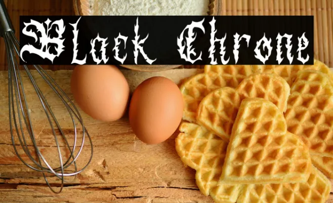 Black Chrone Example 3